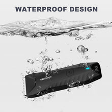 Load image into Gallery viewer, MANSPOT Manscape Body & Pubic Hair Trimmer for Men, Electric Groin Hair Trimmer, Replaceable Ceramic Blade Heads,Waterproof for Wet/Dry Use,Standing Recharge Dock,90 Minutes Shaving(Black)