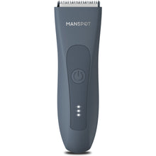 Load image into Gallery viewer, MANSPOT Electric Groin Hair Trimmer, Ball Trimmer/Shaver, Replaceable Ceramic Blade Heads, Waterproof Wet/Dry Trimmer for Men, 90 Minutes Shaving After Fully Charged