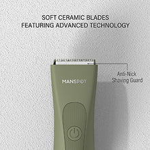 Load image into Gallery viewer, MANSPOT Waterproof Groin & Body Hair Trimmer