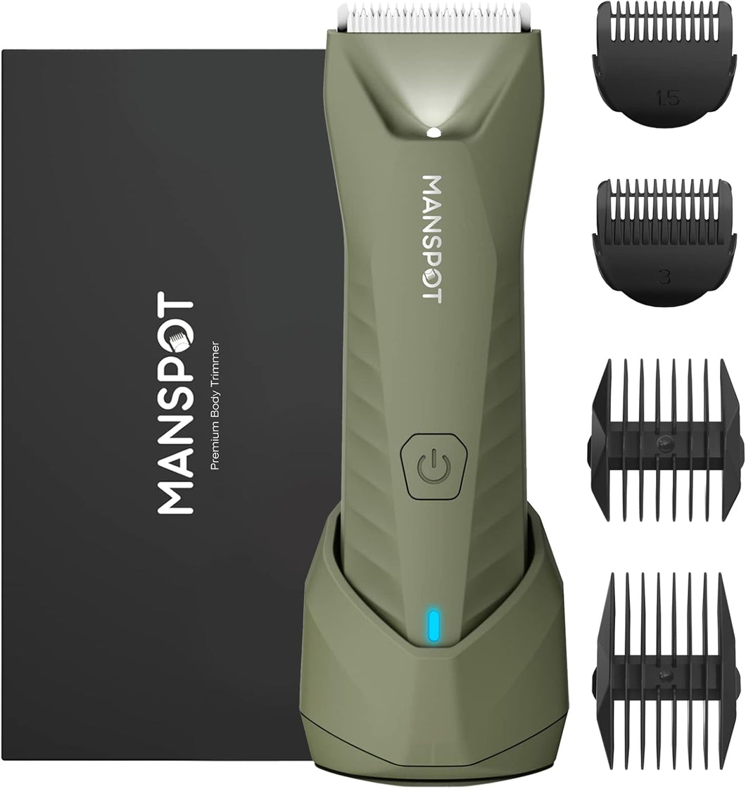 MANSPOT Electric Groin Hair Trimmer