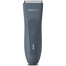 Load image into Gallery viewer, MANSPOT Electric Groin Hair Trimmer, Ball Trimmer/Shaver, Replaceable Ceramic Blade Heads, Waterproof Wet/Dry Trimmer for Men, 90 Minutes Shaving After Fully Charged
